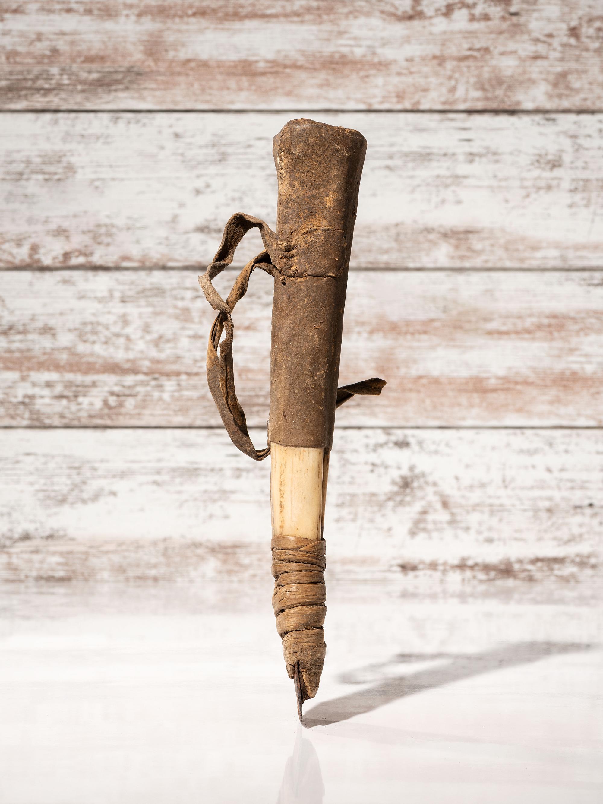 Blackfeet Bone Hide Scraper