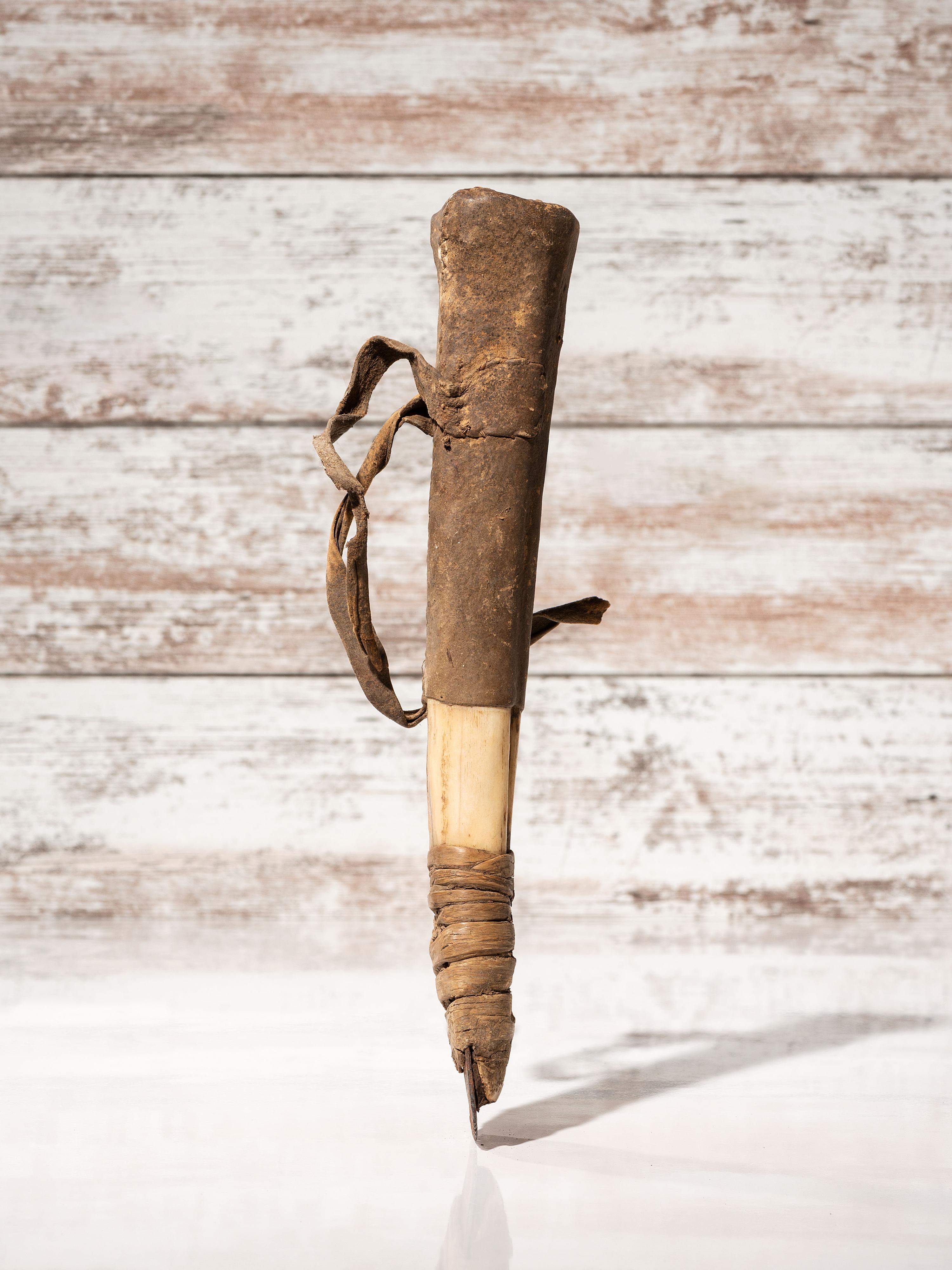 Blackfeet Bone Hide Scraper