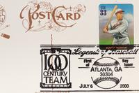 A Collection of 24 Legends of Baseball First Day of Issue Perez Steele Postcards,