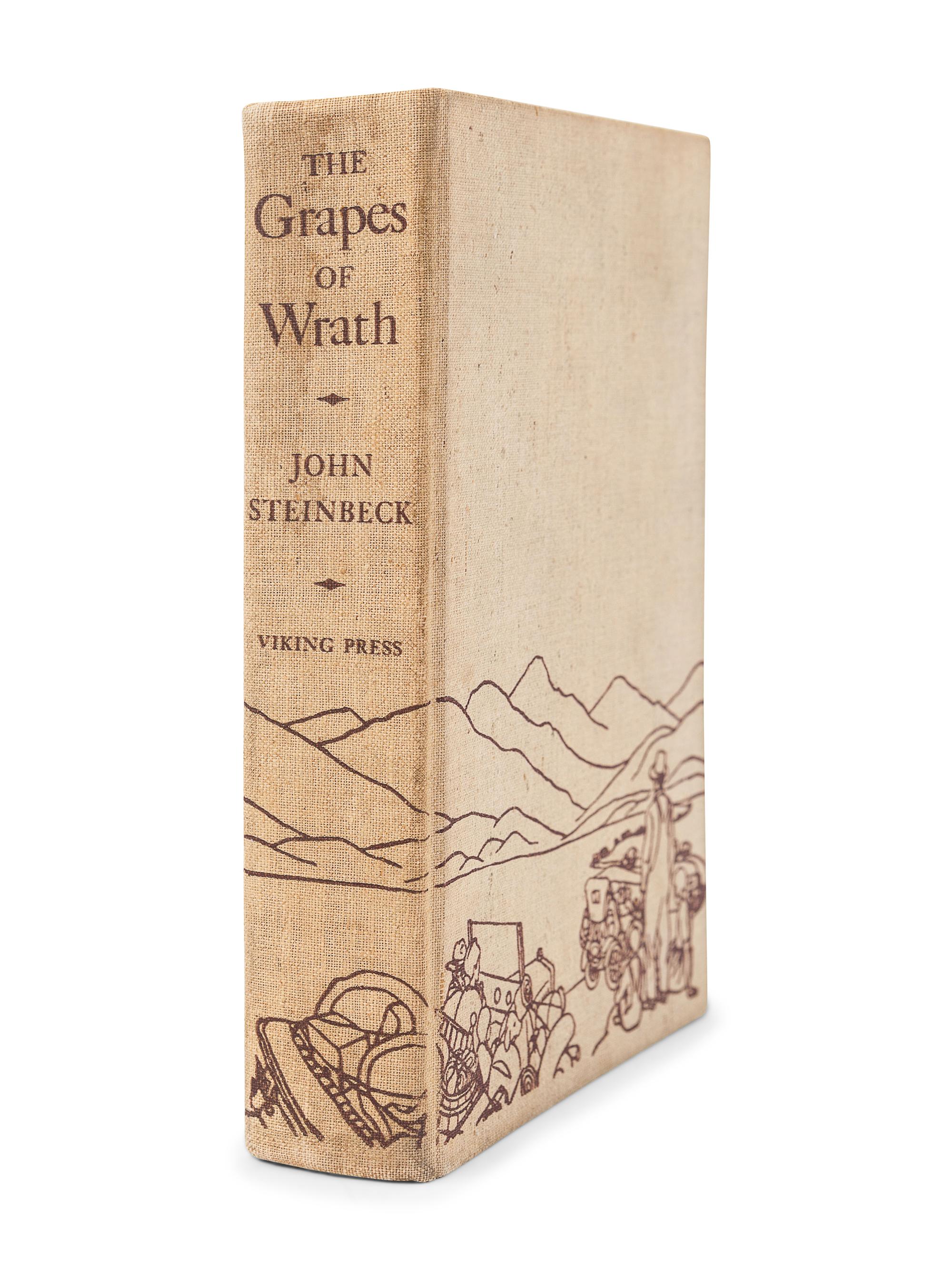 STEINBECK, John (1902-1968). The Grapes of Wrath. New York: Viking Press, 1939.
