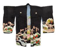 Two Japanese Silk Kimonos