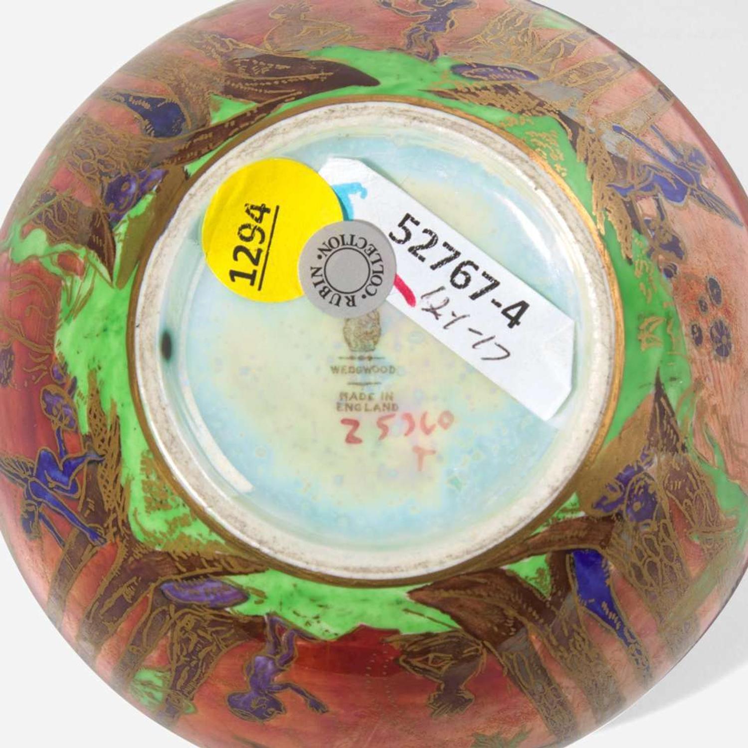 A Small Wedgwood Fairyland Lustre Malfrey Pot UK, circa 1925
