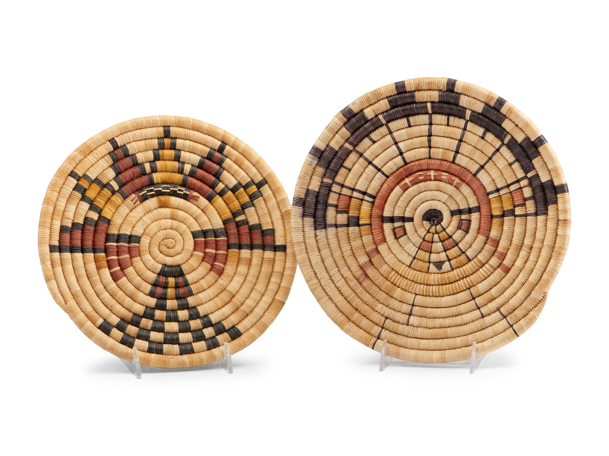 Hopi Second Mesa Basketry Plaques