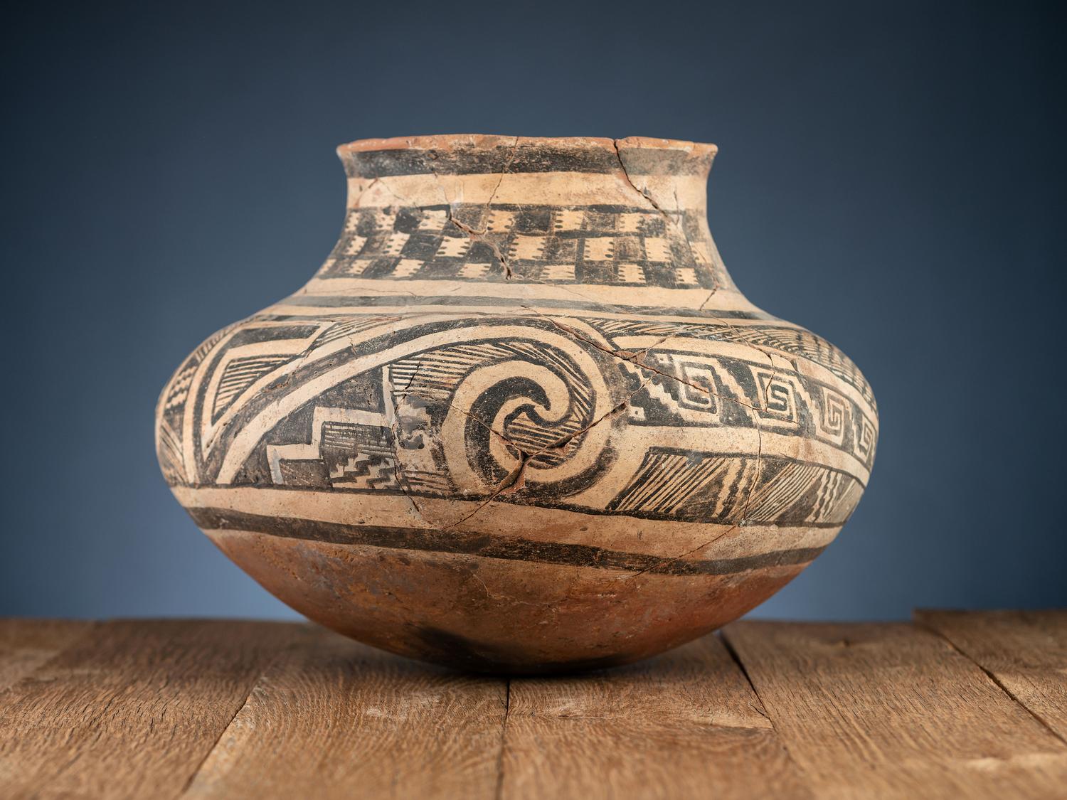 Gila Polychrome Pottery Olla