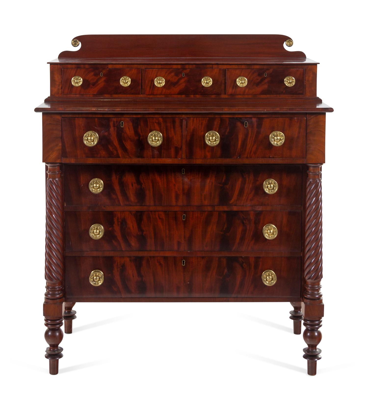 A Classical Mahogany Chest of Drawers