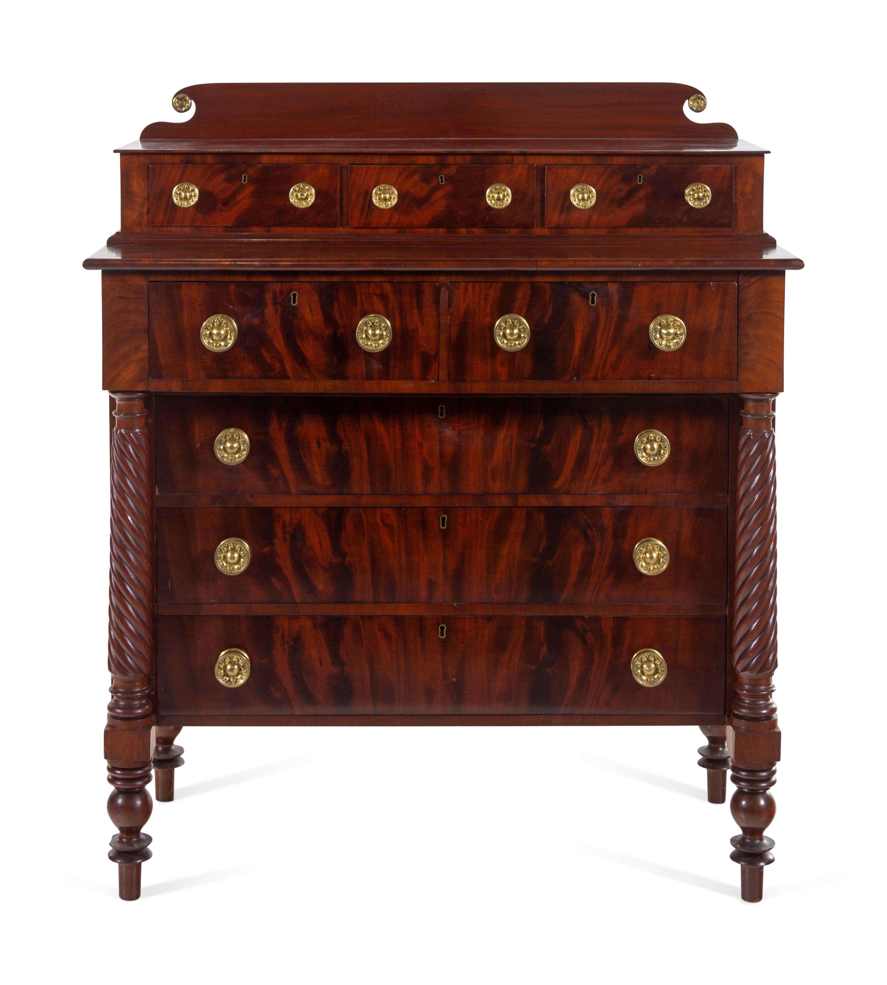 A Classical Mahogany Chest of Drawers