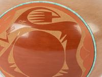 Inlaid and Etched Seed Jar