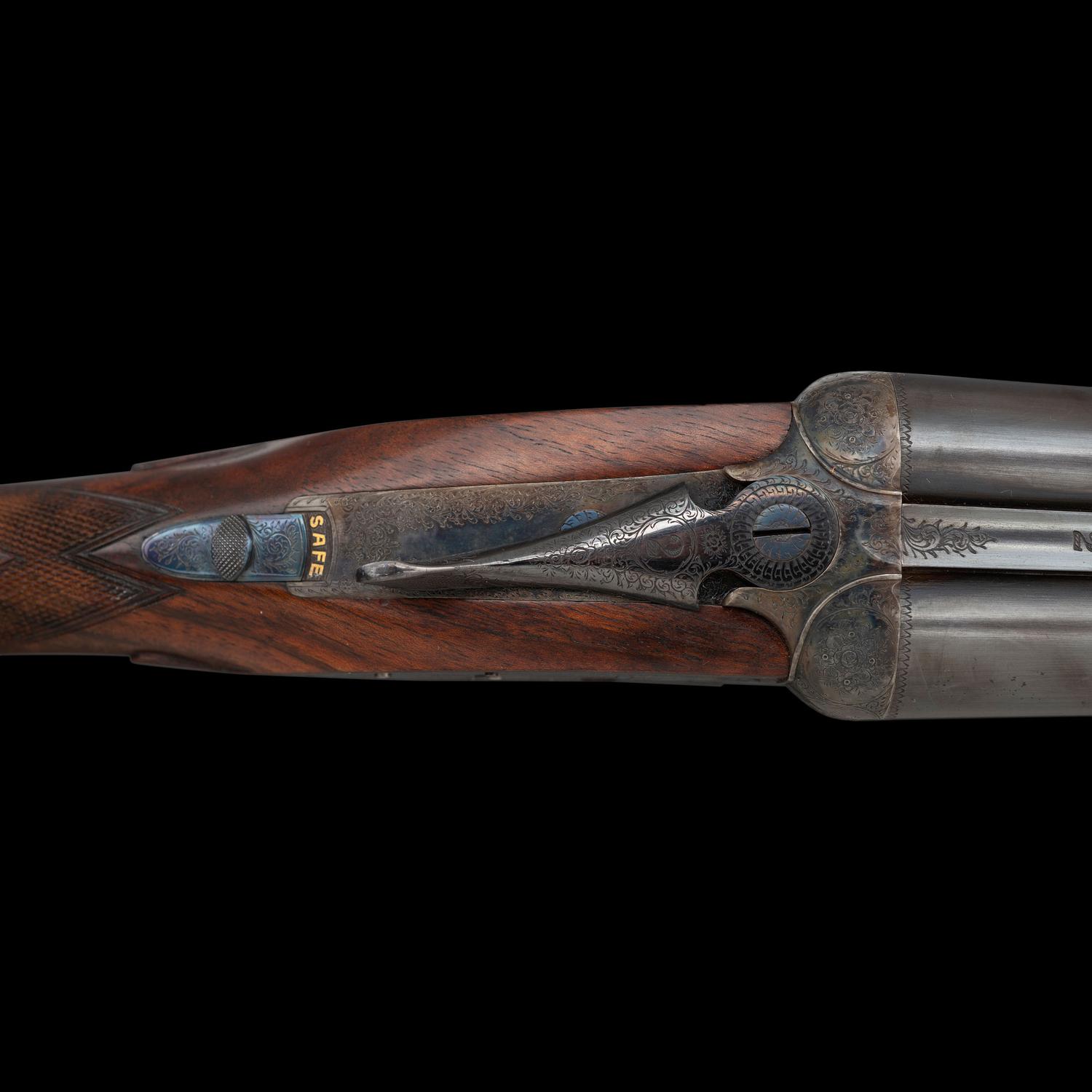 **A Pair of Consecutively Numbered James Purdey & Sons 20 Bore SxS Hammerless Shotguns Made for the Spanish Marquis de Villabragima, in Original Motor Case with Accessories