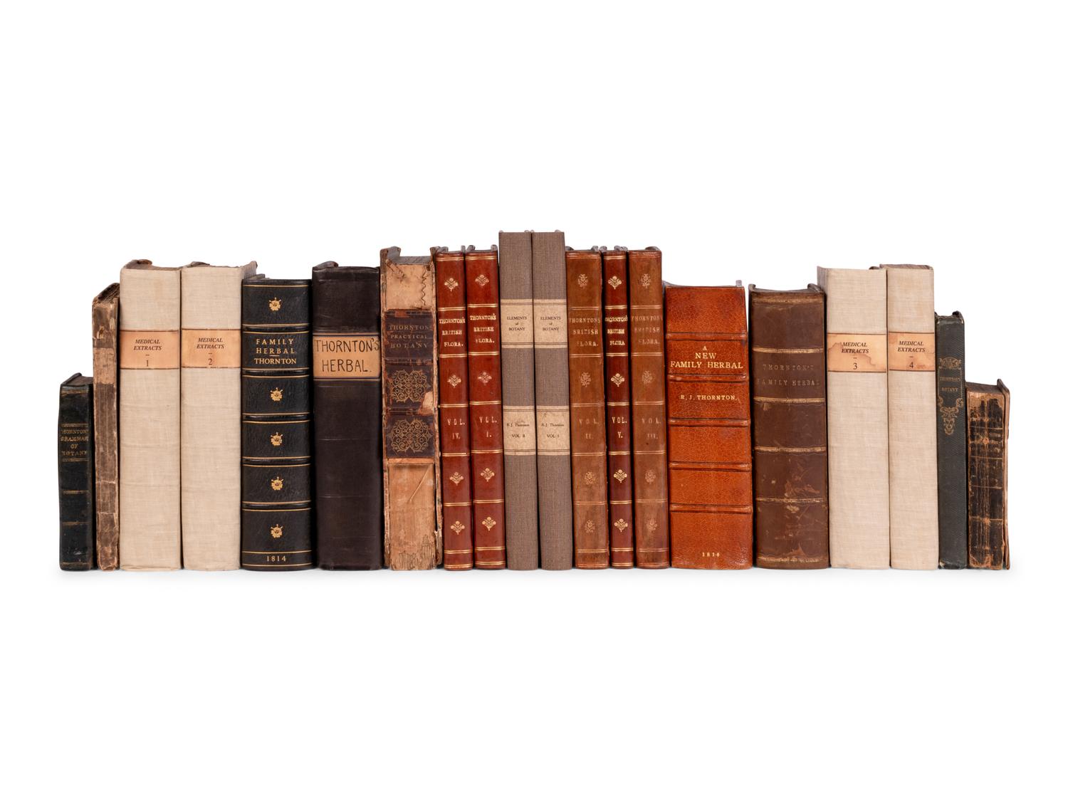 [NATURAL HISTORY]. THORNTON, Robert John (1768-1837). A group of 17 works, including: