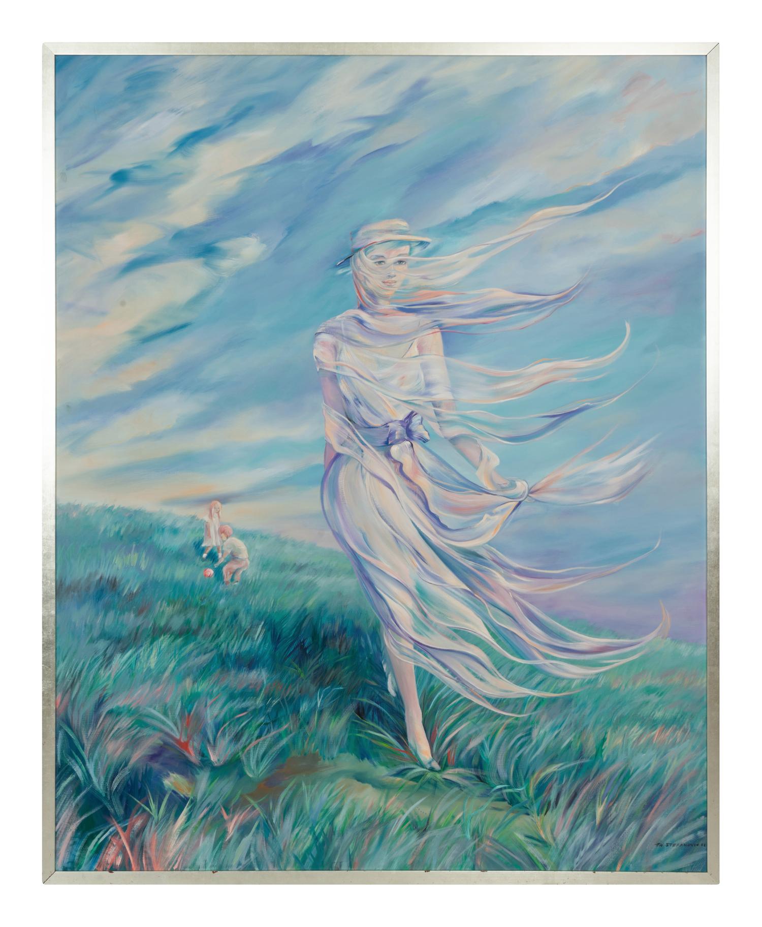 Young Woman in a Meadow