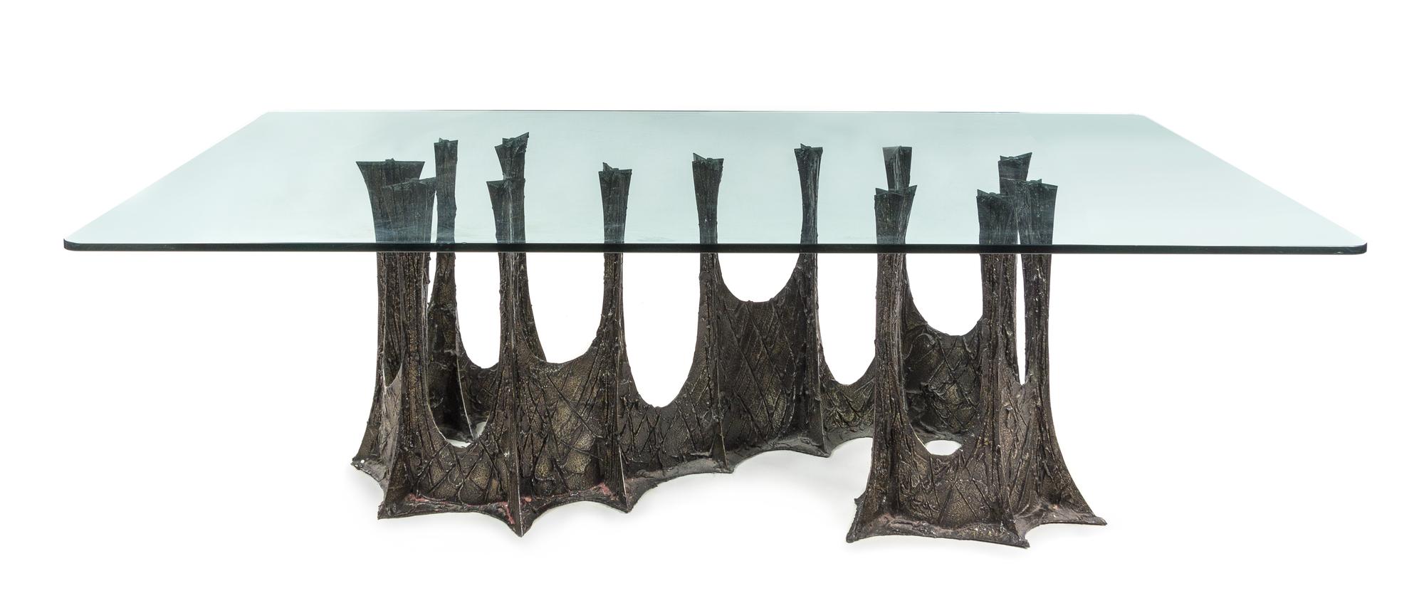 Paul Evans (American, 1931-1987), DIRECTIONAL, Stalagmite dining table, model PE-102