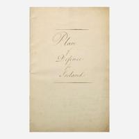 [American Revolution] [Clinton, Henry] (Dundas, David) Plan of Defence for Ireland
