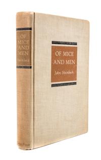 STEINBECK, JOHN. Of Mice and Men. NY, 1937. First edition, no dust jacket.
