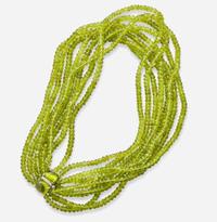 A Seaman Schepps Peridot Torsade Necklace