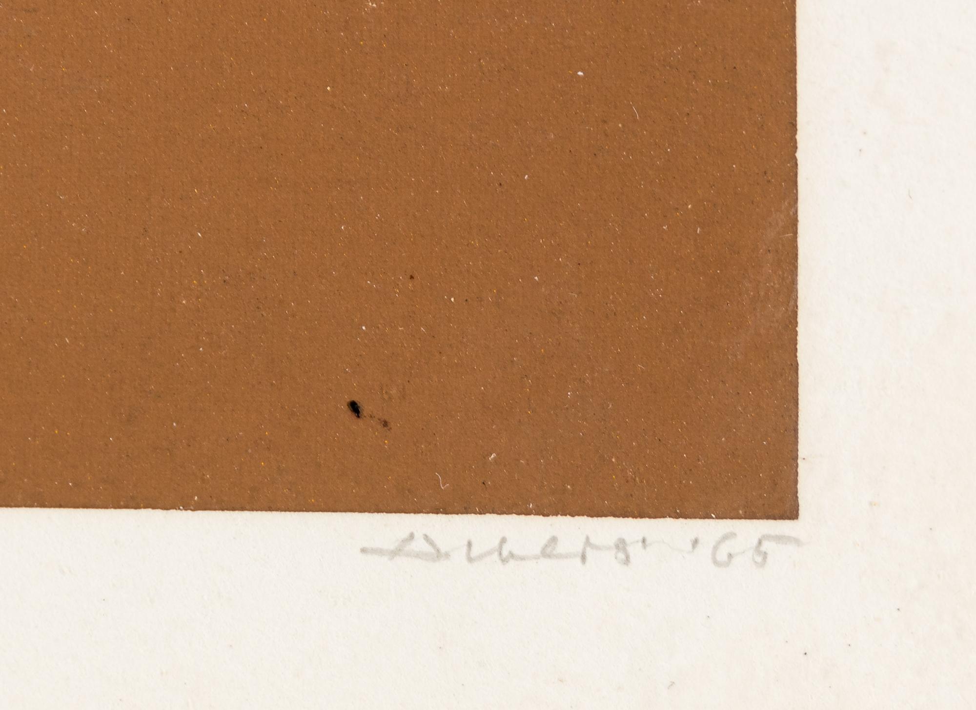 A group of four prints from Die Oberfläche (Attic ; Silent; Opalescent; Chrysoprase ), 1965