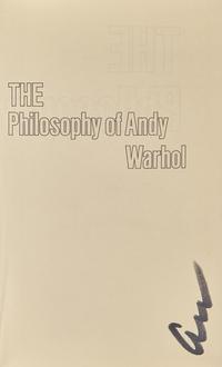 [Art] Warhol, Andy. The Philosophy of Andy Warhol (From A to B and Back Again)