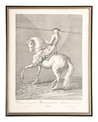 Six Austrian Equestrian Engravings