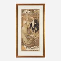 [Posters] Mucha, Alphonso Flirt, Biscuits Lefèvre-Utile