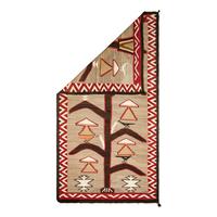 Navajo Pictorial Weaving, Cornstalk of Life [Rug]