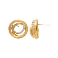 Marco Bicego, 'Jaipur', Yellow Gold and Diamond Earrings