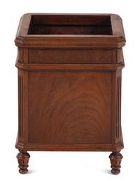 A Georgian Style Walnut Jardinière