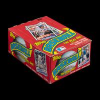 An Unopened Wax Box of 1985 Topps Baseball Cards