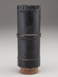 [CIVIL WAR]. Canister round and grapeshot cannonball.