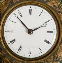 A French Tôle Peinte Wall Clock