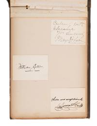 [ENTERTAINMENT]. Early 20th-century autograph album of performers & other notables, incl. SOUSA.