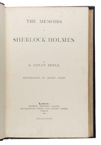 Doyle, Arthur Conan, Sir (1859-1930). The Adventures of Sherlock Holmes . London: George Newnes, 1892.