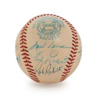 A 1952 American League All-Stars Signed Autograph Baseball (BAS Beckett Authentication Services Certified)