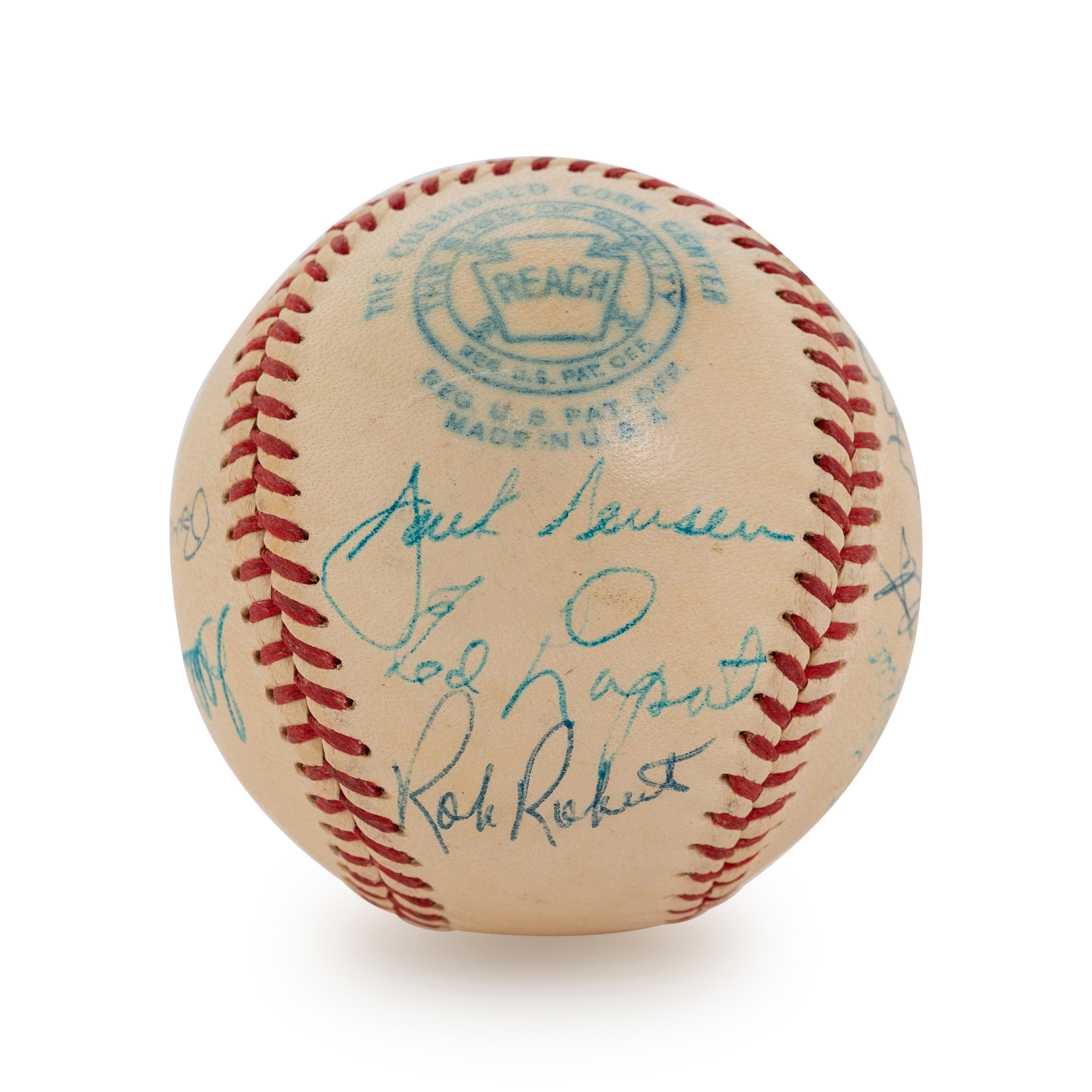 A 1952 American League All-Stars Signed Autograph Baseball (BAS Beckett Authentication Services Certified)