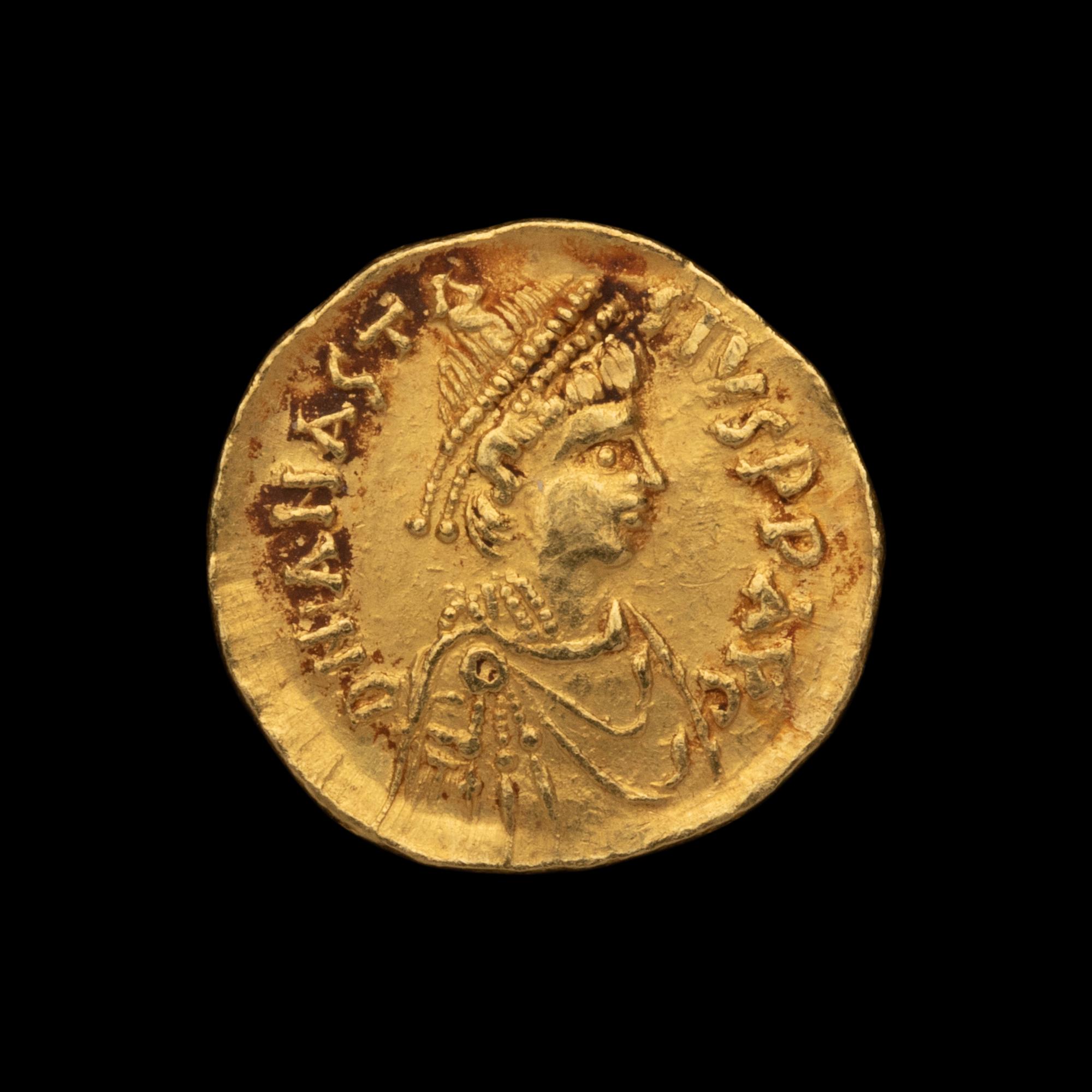 [ANCIENTS] EASTERN ROMAN EMPIRE. Basilicus (c. 475 AD). Av Tremissis (1.4g, 14mm)