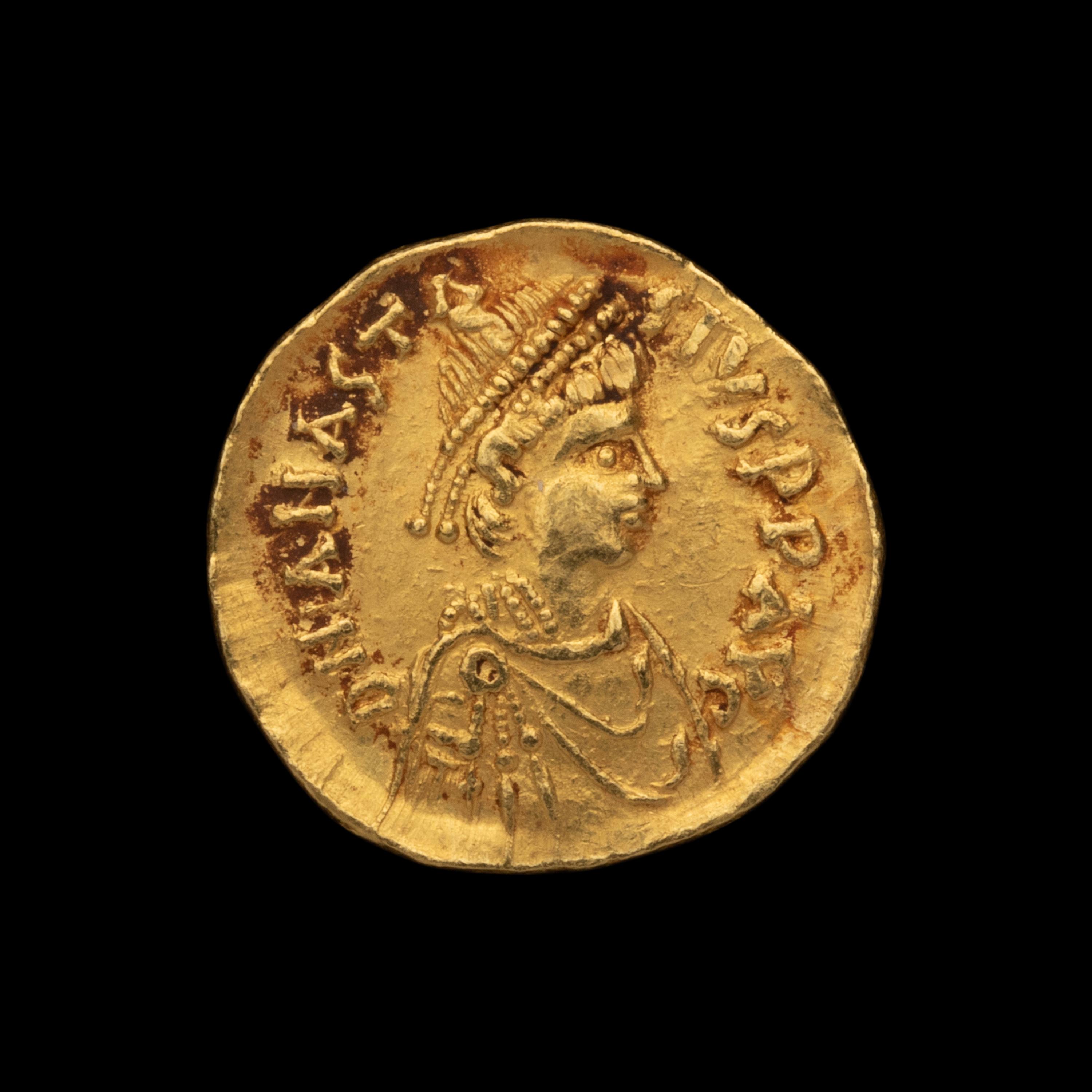 [ANCIENTS] EASTERN ROMAN EMPIRE. Basilicus (c. 475 AD). Av Tremissis (1.4g, 14mm)