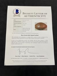 A Group of Chicago Bears Hall of Fame Signed Autograph Footballs Including Walter Payton (BAS Beckett Authentication Services Certified),