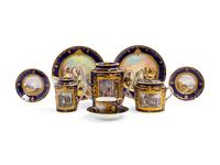 A Sèvres Style Napoleonic Luncheon Service