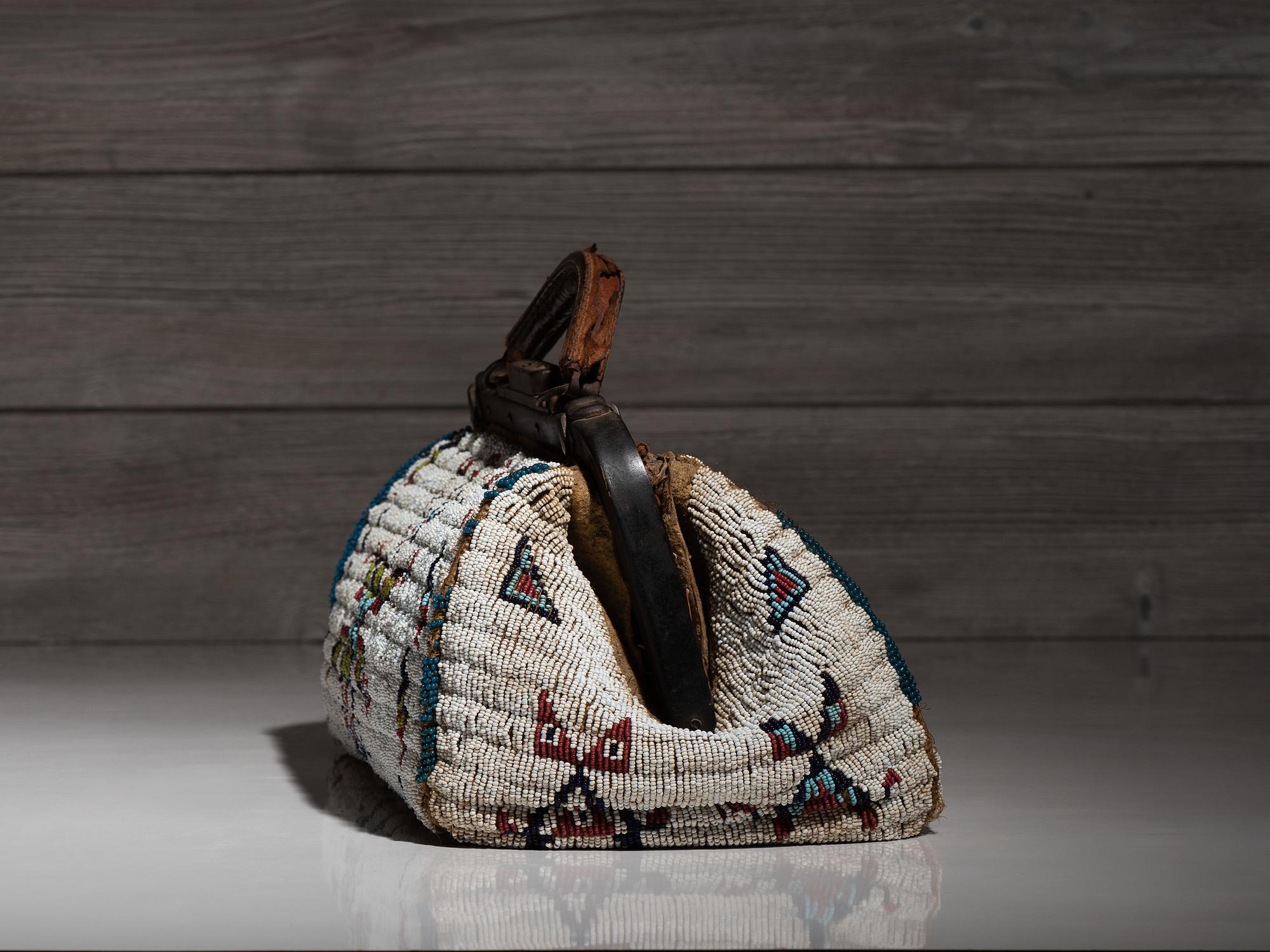 Sioux Beaded Hide "Doctor's" Bag