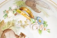 A Pair of Royal Copenhagen Fauna Danica Porcelain Covered Vegetable Dishes