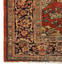 A Hamadan Wool Rug