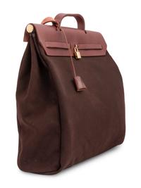 Hermès Canvas and Leather Bag, 2012