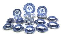 A Spode Partial Breakfast Service Length of longest 9 inches. — 20TH CENTURY
