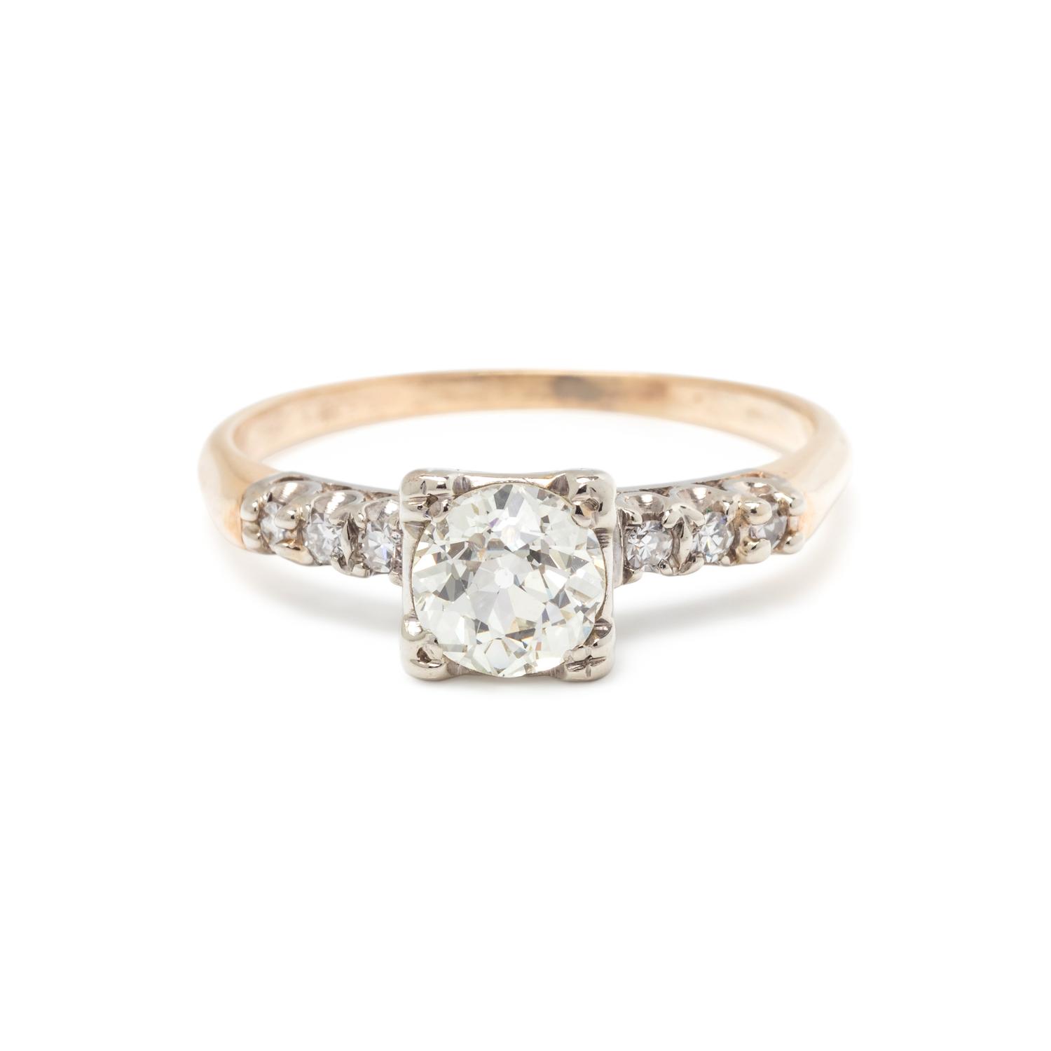 ANTIQUE, DIAMOND RING