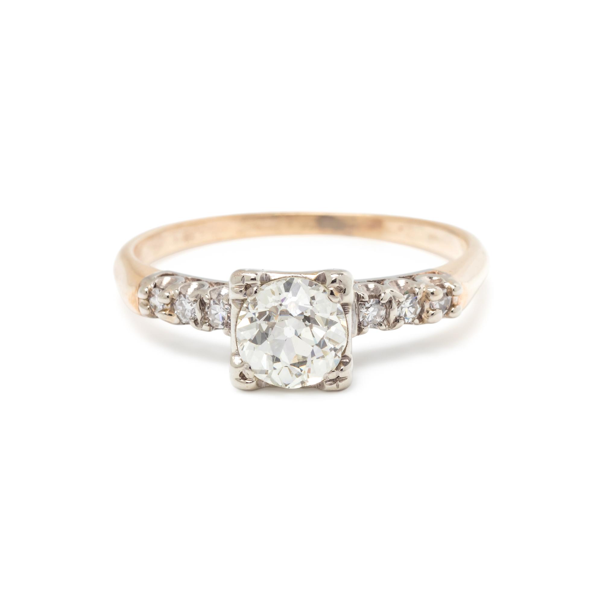 ANTIQUE, DIAMOND RING