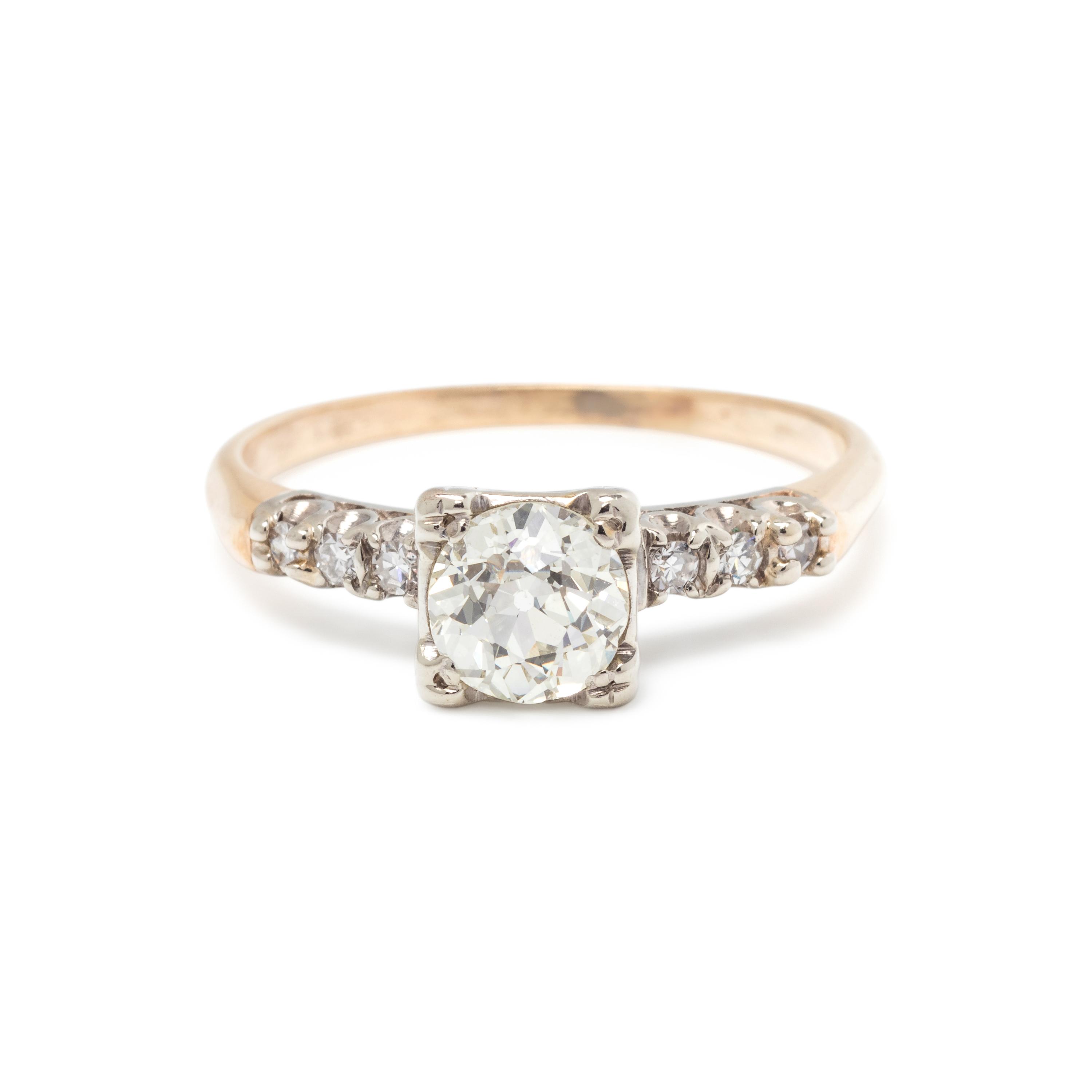 ANTIQUE, DIAMOND RING