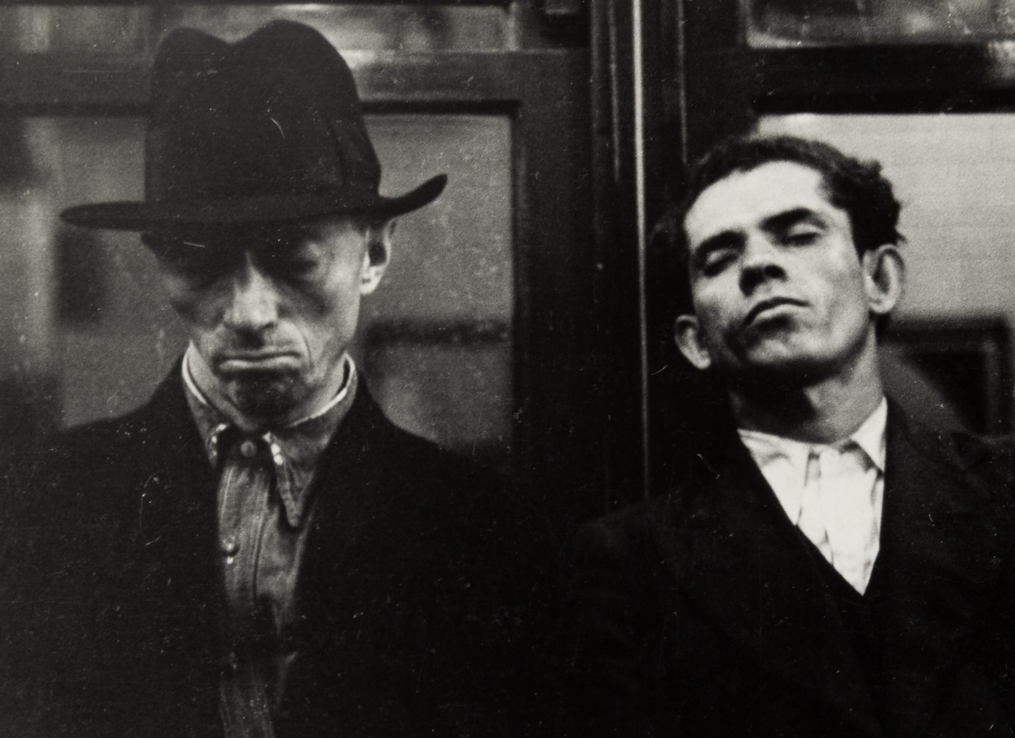 Walker Evans (1903-1975) Subway Portrait, 1941