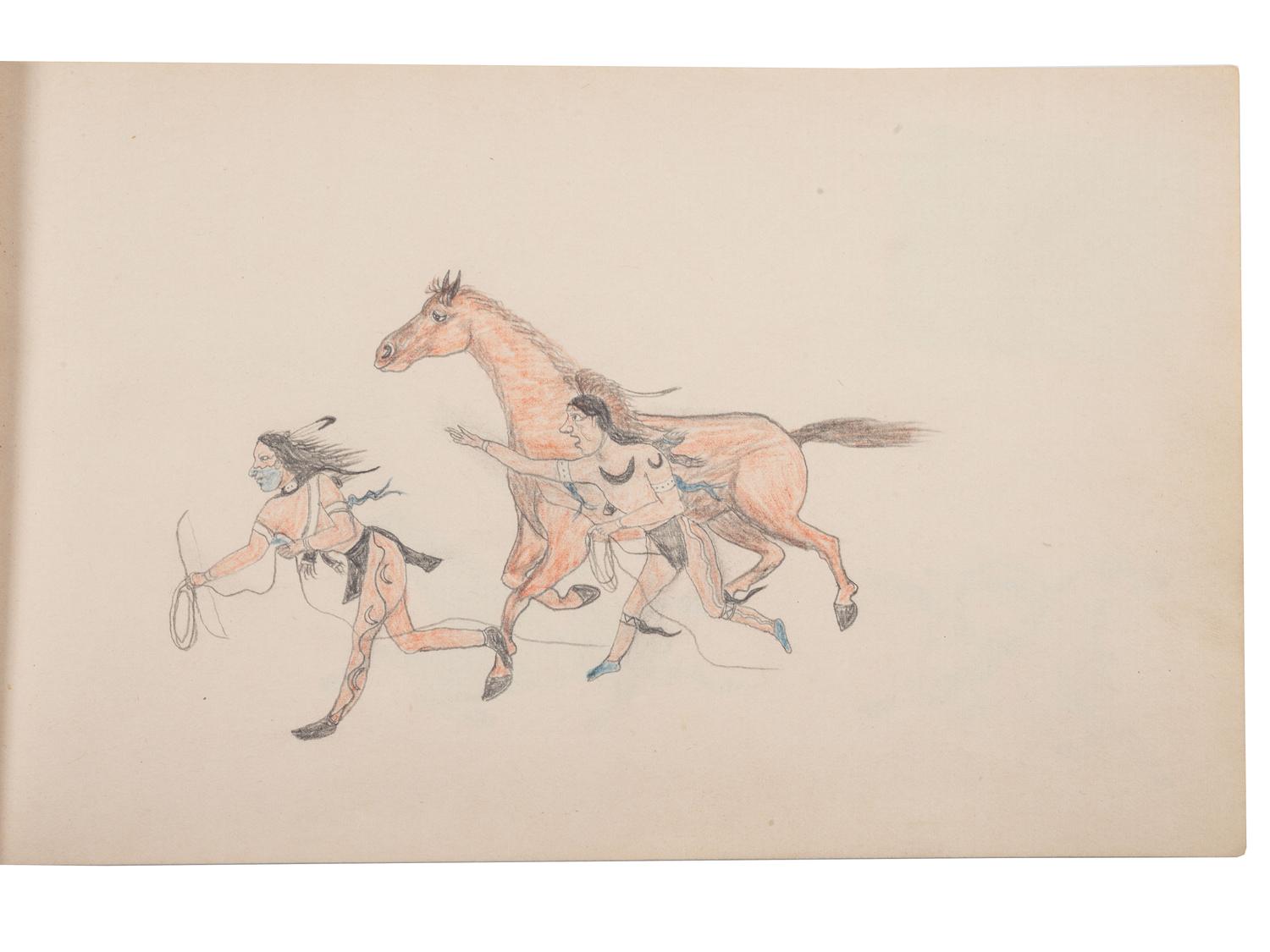 Rosebud Agency Sketchbook, by "Jack"
