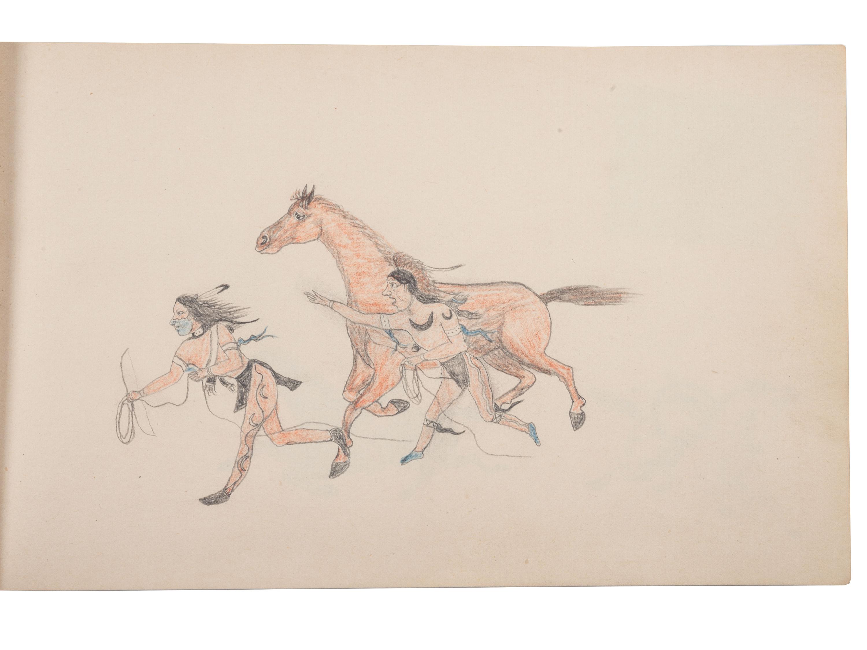 Rosebud Agency Sketchbook, by "Jack"
