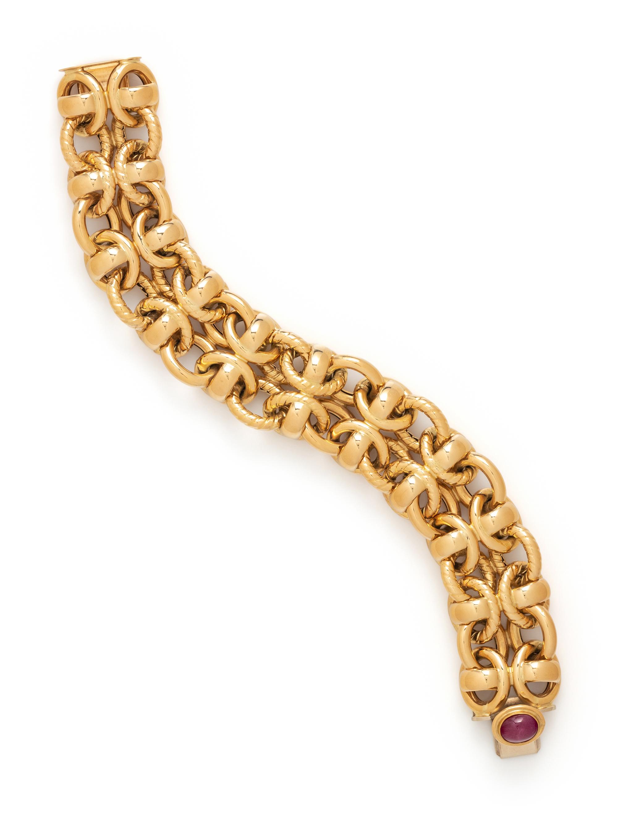 YELLOW GOLD BRACELET