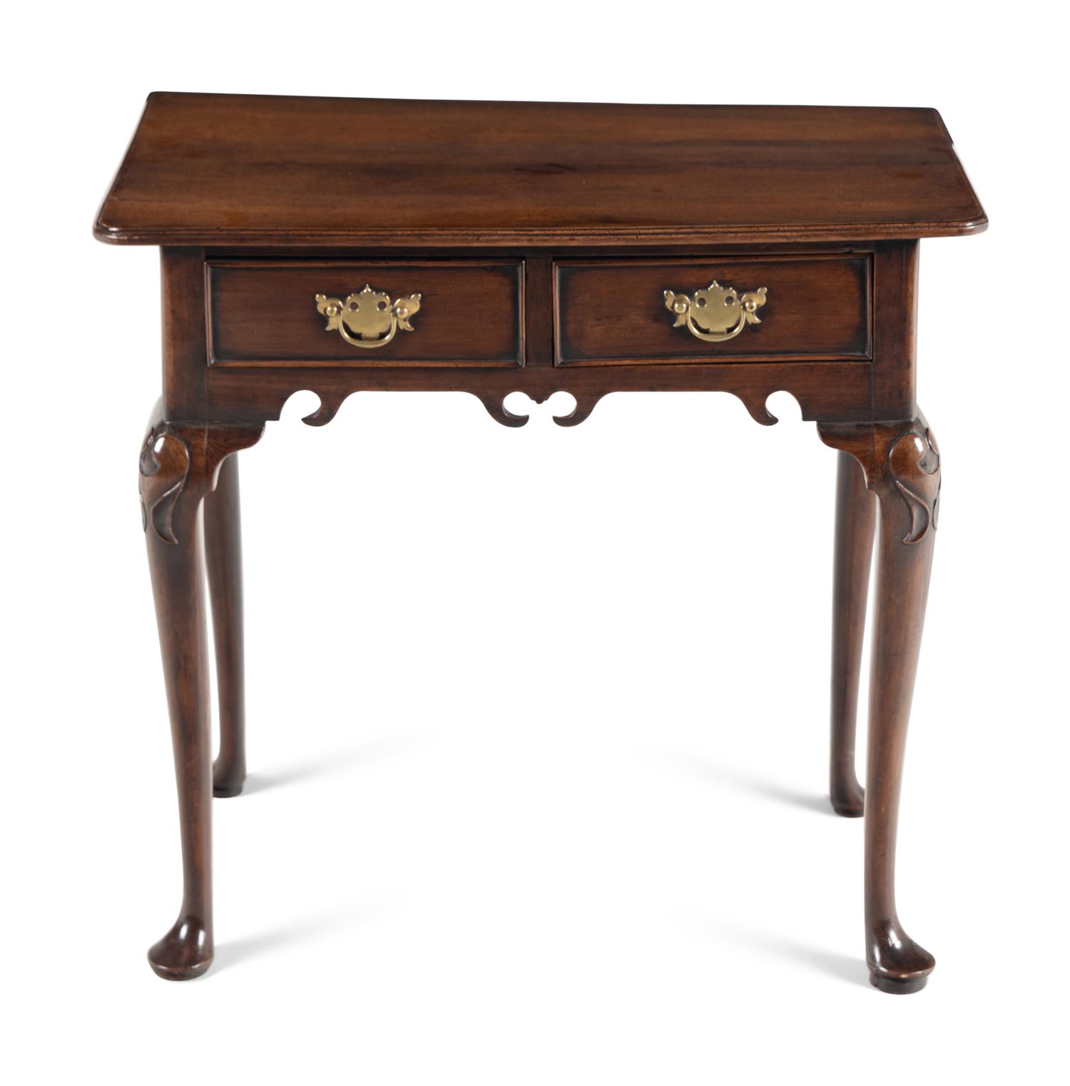 A George II Mahogany Side Table