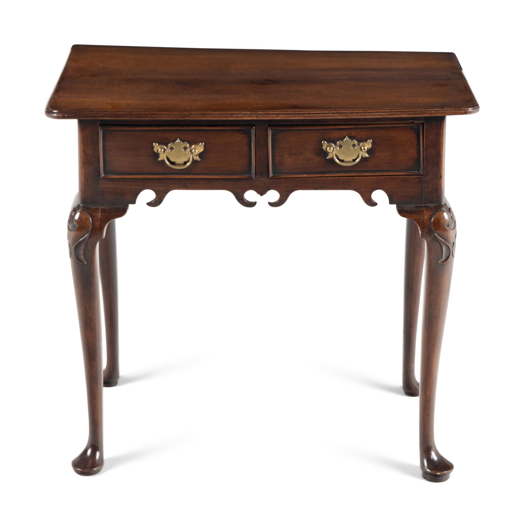 A George II Mahogany Side Table